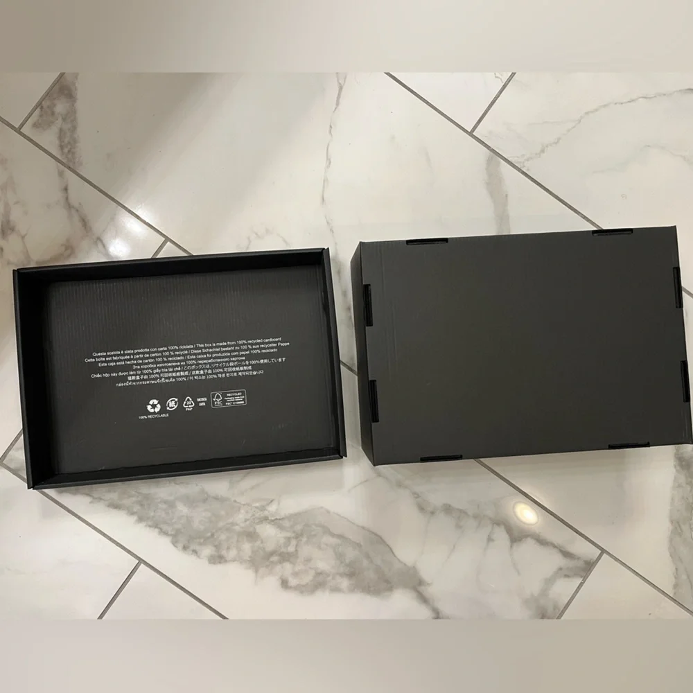 Authentic Prada Black & White Milano Logo Gift Box - Picture 5 of 11